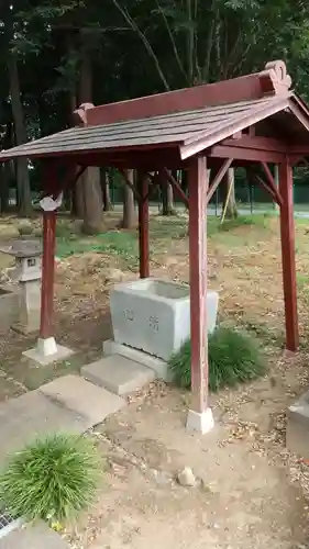 稲荷神社の手水舎