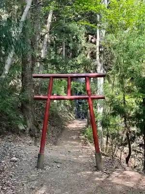 母の白滝神社(山梨県)