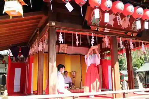 護王神社の神楽