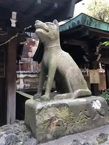 小野照崎神社の狛犬