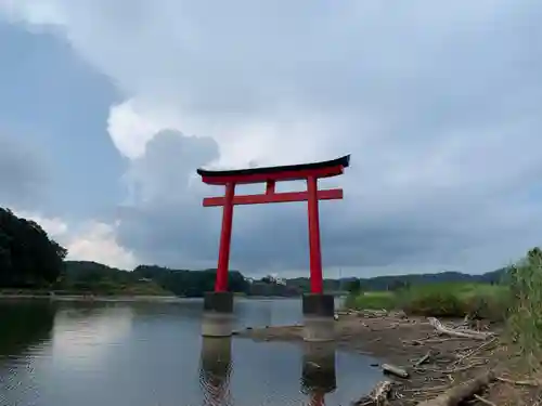 亀山水天宮の景色