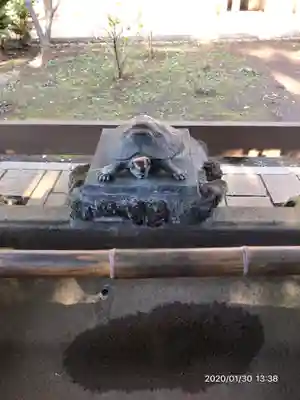 江島神社の手水舎