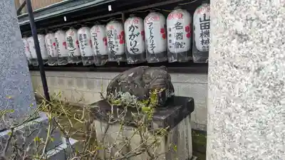 文子天満宮の狛犬