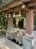 北澤八幡神社の手水舎