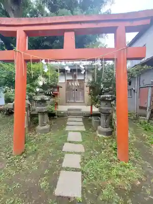 龍ケ崎八坂神社の鳥居