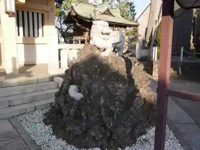 志茂熊野神社の狛犬