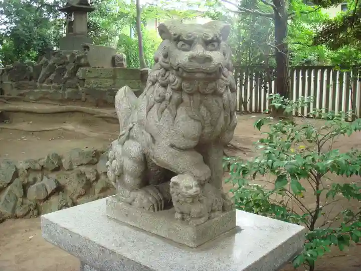 葛飾八幡宮の狛犬