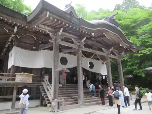 戸隠神社中社の本殿