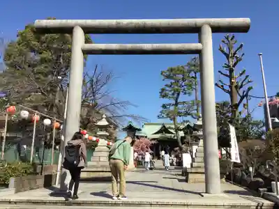 桜神宮の鳥居