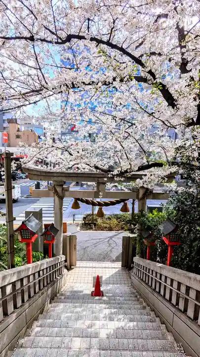 十番稲荷神社の鳥居