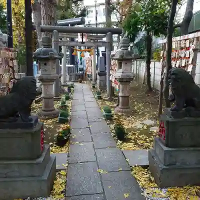高円寺氷川神社の鳥居