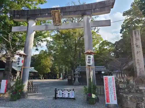 闘鶏神社の鳥居