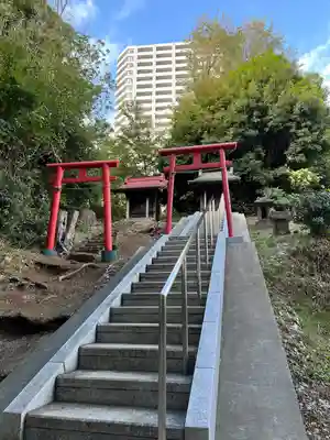 白旗神社(品濃白旗神社)(神奈川県)