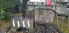 上小松天祖神社の手水