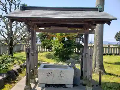 加茂神社の手水舎
