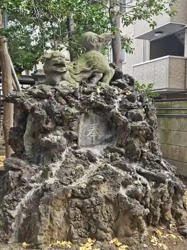 一山神社の狛犬