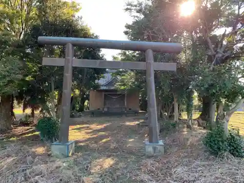 御鉾神社の鳥居