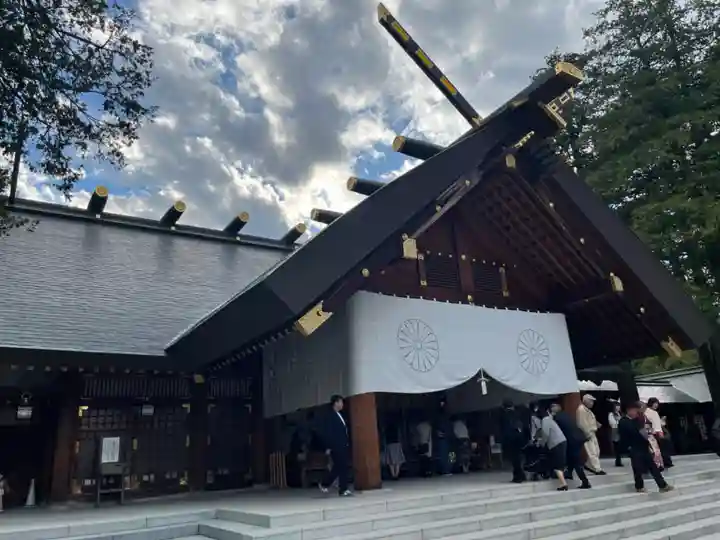 北海道神宮の本殿・本堂
