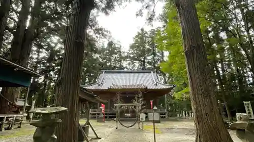 米川八幡神社の本殿