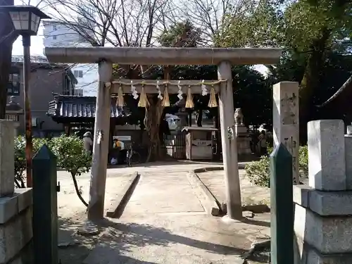 椿神明社の鳥居