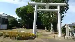 伊勢神明社の鳥居