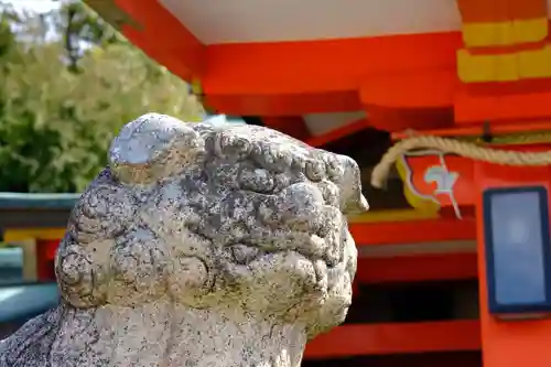 多治速比売神社の狛犬