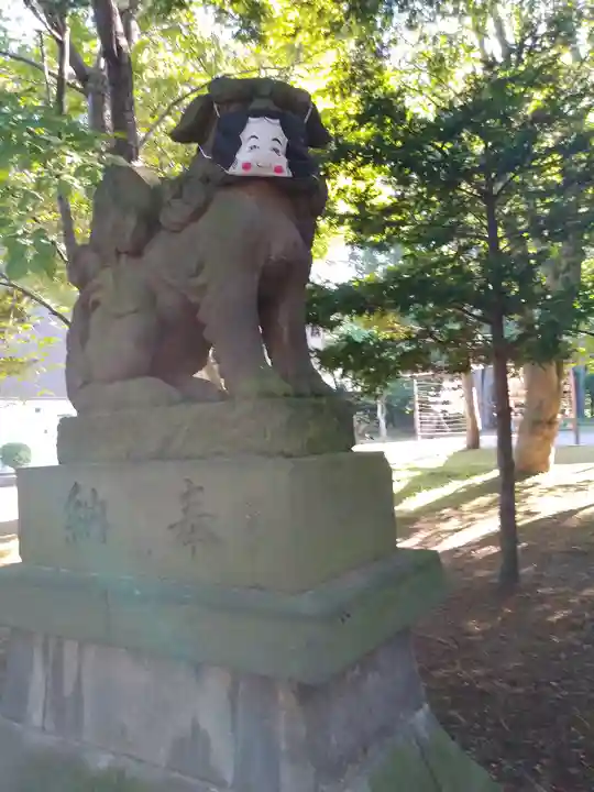 北広島市総鎮守 廣島神社の狛犬