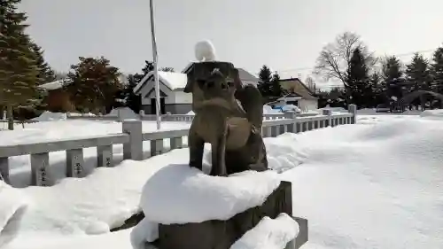 美瑛神社の狛犬