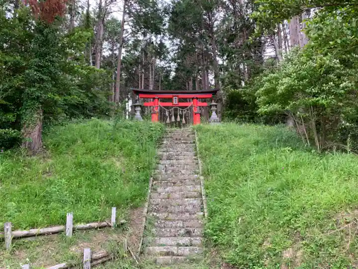 横山神社の鳥居