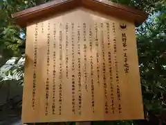 熊野第一王子之宮(堀越神社 摂社)(大阪府)