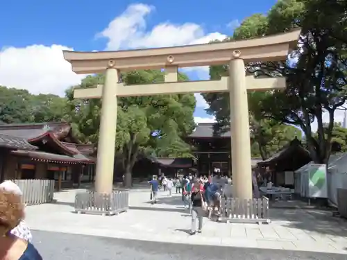明治神宮の鳥居