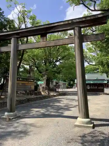 川原神社の鳥居