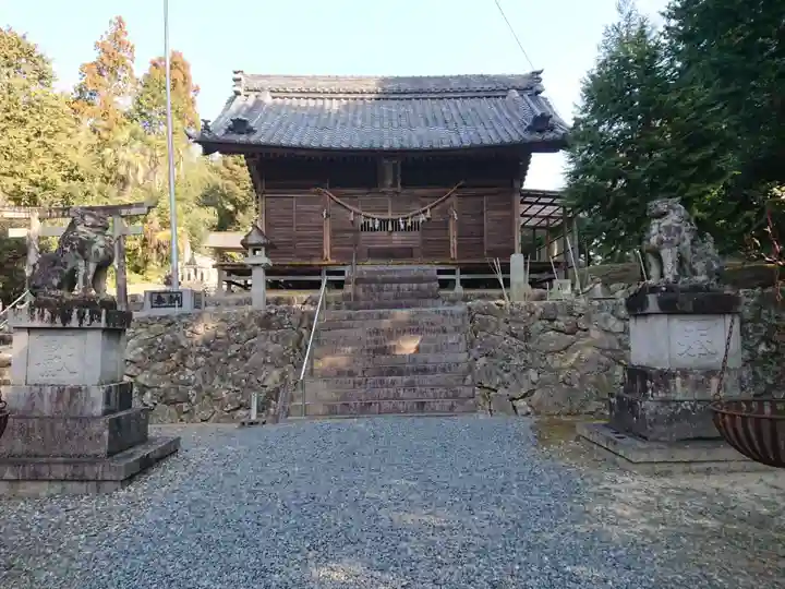 神明社の本殿・本堂