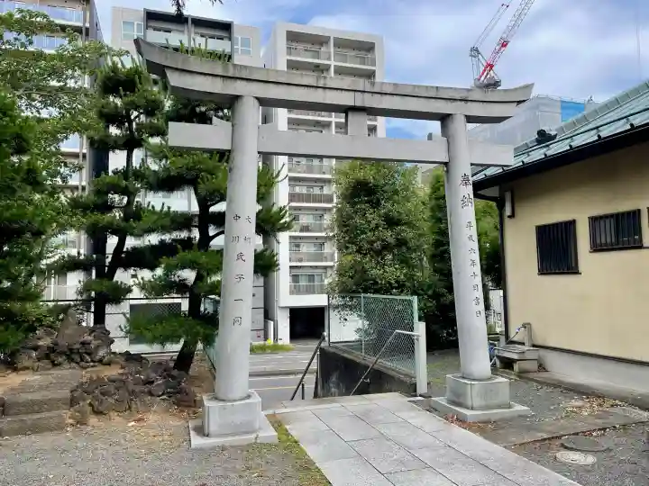 大棚・中川杉山神社(神奈川県)