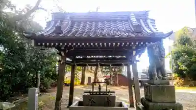 八幡宮(甲山八幡宮)の手水舎