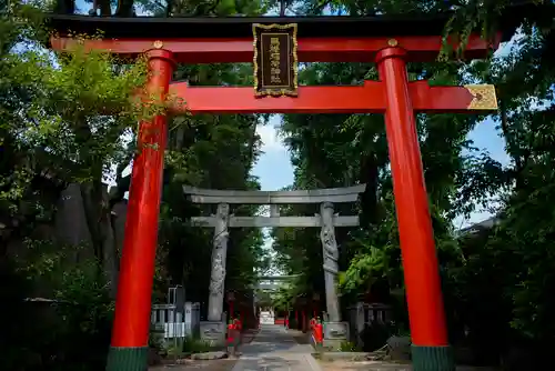馬橋稲荷神社の鳥居