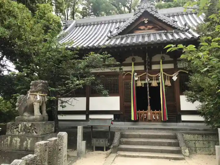 丹比神社の本殿・本堂