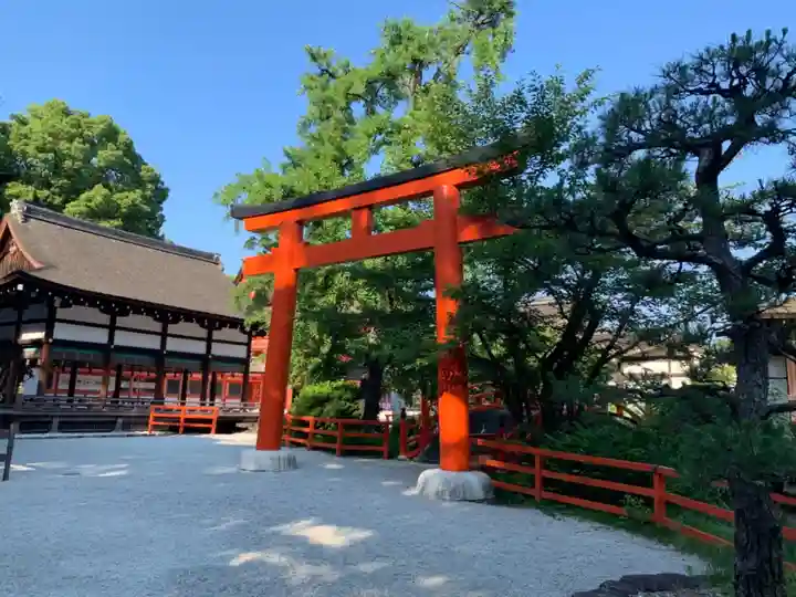 賀茂御祖神社(下鴨神社)の鳥居