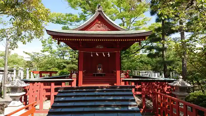 旗上弁財天社の本殿・本堂