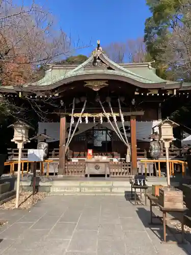 鎮守氷川神社の本殿