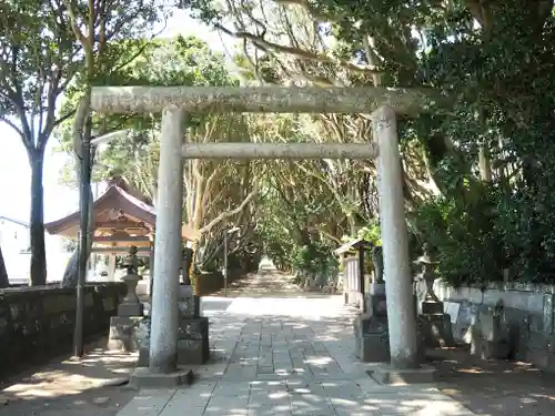 酒列磯前神社の鳥居