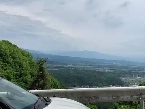 中之嶽神社の景色