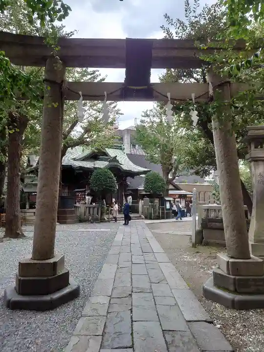 小野照崎神社の鳥居