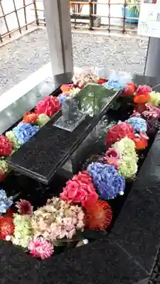 新琴似神社の手水舎