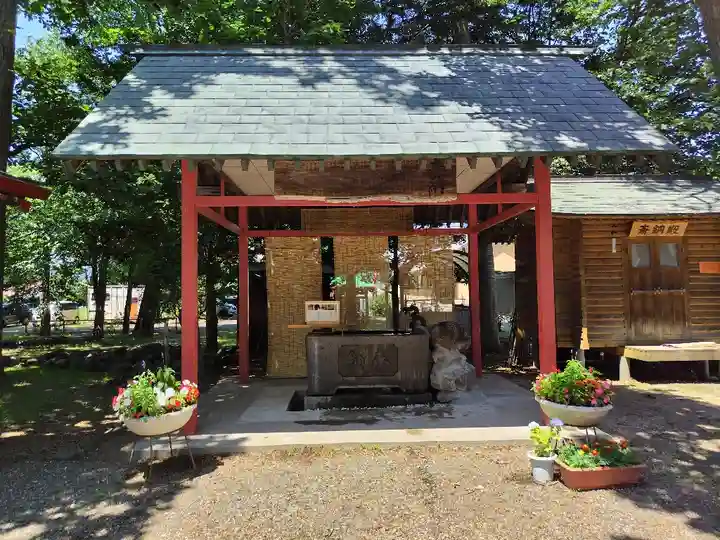上富良野神社の手水舎