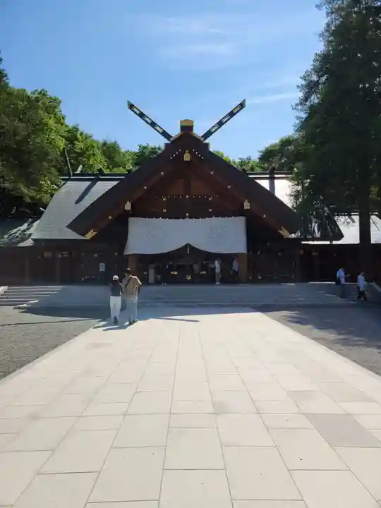 北海道神宮の本殿・本堂