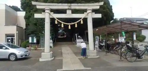 金ヶ作熊野神社の鳥居