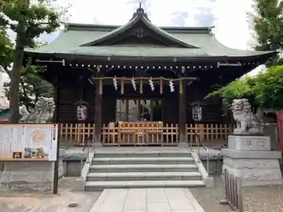 銀杏岡八幡神社(東京都)