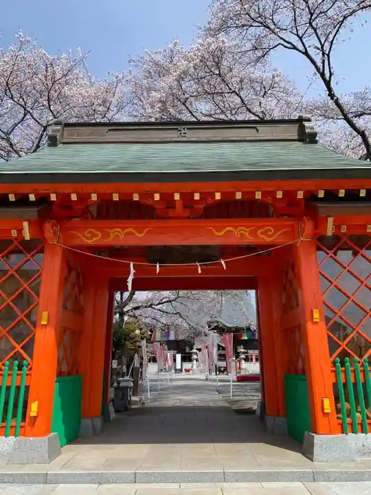 下野大師華蔵寺の山門・神門