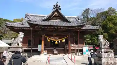 牟呂八幡宮の本殿・本堂